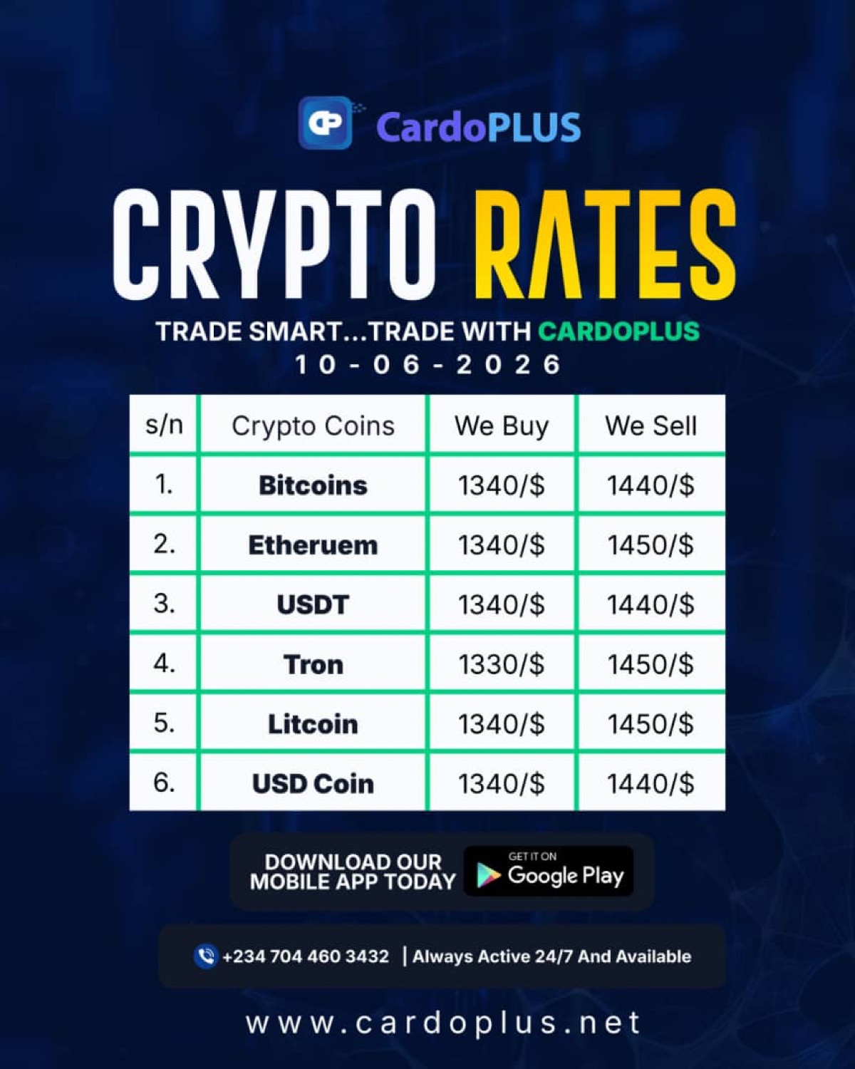 CardoPlus Expands Possibilities with Cryptocurrency Integration